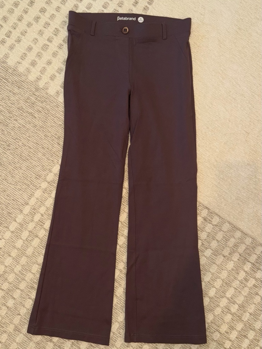 Betabrand Women's Yoga Dress Pants, Small petite